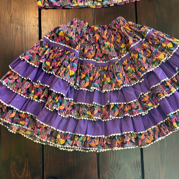 Vibrant Purple Butterfly Dance Costume - Picture 3 of 9